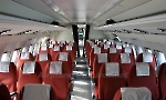 Пассажирский салон Ил-62