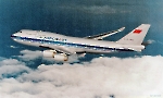 Дальнемагистральный пассажирский самолет Boeing 747 в подготовленном рекламном буклете 1978 г