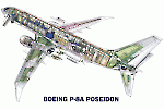 Чертеж Boeing P-8 Poseidon