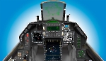 Кабина пилота Lockheed Martin F-16V