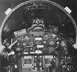 Кабина пилота Grumman F9F-5