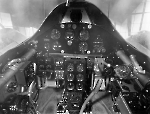Панель приборов Grumman XF5F Skyrocket