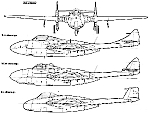 Модификации Havilland FB.5 Vampire