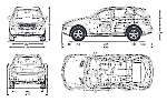 Чертеж Mercedes-Benz w164