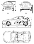 Чертеж Mercedes-Benz w176