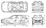 Чертеж Mercedes-Benz w247