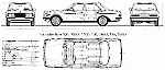 Чертеж Mercedes-Benz w123 