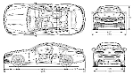 Чертеж Mercedes-Benz c213
