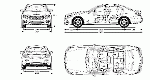 Чертеж Mercedes-Benz w213 