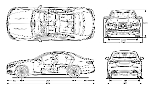Чертеж Mercedes-Benz w213 рестайлинг