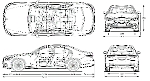 Чертеж Mercedes-Benz w223