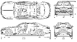 Чертеж Mercedes-Benz z223