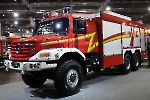 Пожарная машина на базе Mercedes-Benz Zetros 2733 6x6