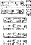 Чертеж автобуса МАЗ-203