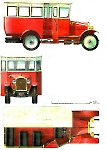 Силуэт автобуса АМО-Ф-15