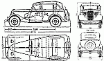 Чертеж ГАЗ-М1