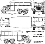 Чертеж ГАЗ-05-193