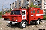 АСО-8(66). Автомобиль связи и освещения на шасси ГАЗ-66