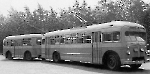 Троллейбус МТБ-82Д с прицепом