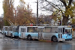 Сцепка троллейбусов ЗиУ-682