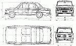 Чертеж ВАЗ-2103