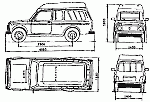 Чертеж ВАЗ-213000