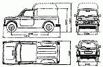 Чертеж ВАЗ-232900
