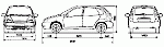 Чертеж LADA-1119