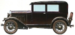 Силуэт Ford Model A Standard Phaeton (1927 г)