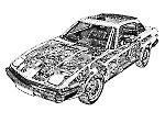 Компоновка Triumph TR7