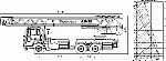 Чертеж пожарной лестницы Volvo FL 626 АЛ-50