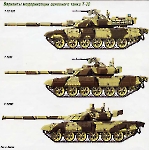 Силуэты Т-72