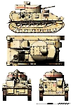 Чертеж Vickers Medium Mark II