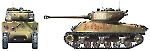 Силуэт танка M4A2