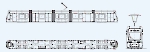 Чертеж Stadler Variobahn Bogestra