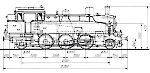 Чертеж паровоза Württembergische T 5