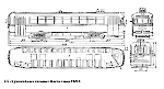 Чертеж трамвая РВЗ-6