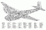 Компоновка Messerschmitt Me.323 Gigant