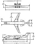 Чертеж Bombardier CRJ-200