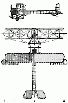 Чертеж самолета Гаккель VII