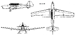 Чертеж Zlin Z-226