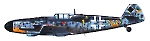 Силуэт Bf 109G-6