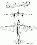 Чертеж ДБ-3 2М-85