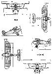 Чертеж истребителя И-7
