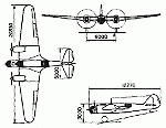 Чертеж АНТ-40