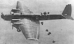 Высадка парашютного десанта с ТБ-3