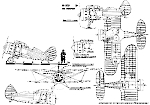 Чертеж истребителя И-153