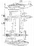 Чертеж самолета Бе-6