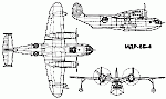 Чертеж самолета МДР-6Б-4