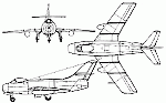 Чертеж Як-30 (1948)